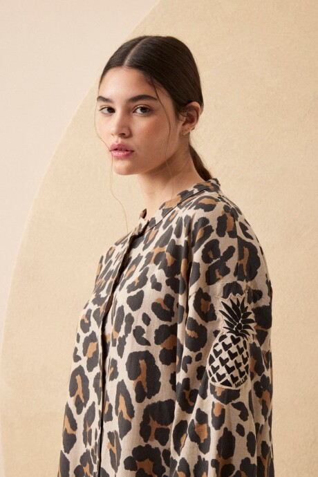 VESTIDO CAMISERO SAFARI VESTIDO CAMISERO SAFARI