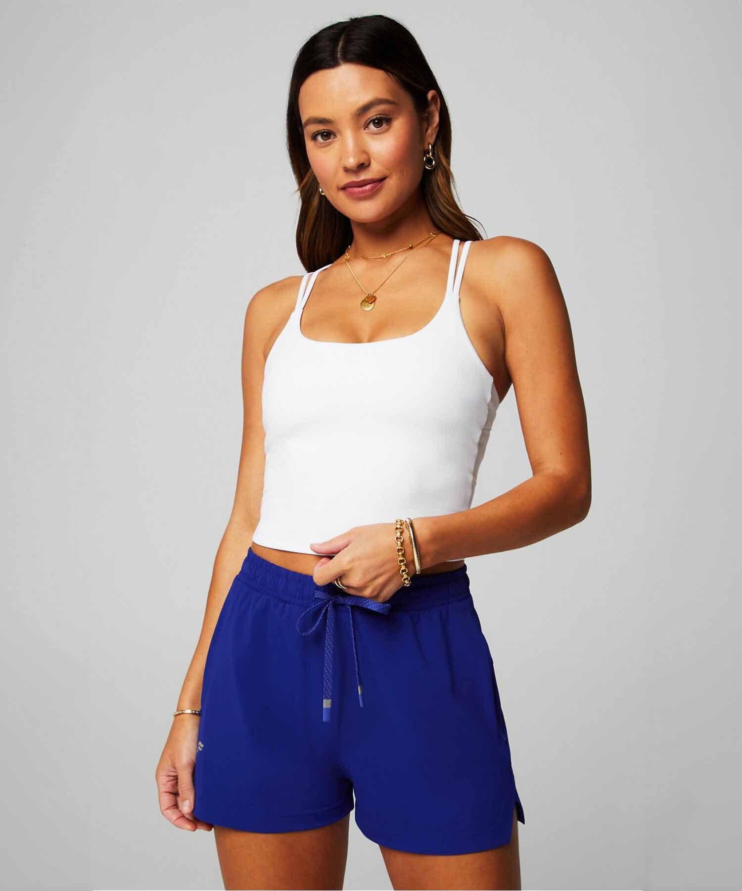 Top Con Sujetador Principal Built-In Bra Mujer Classic White