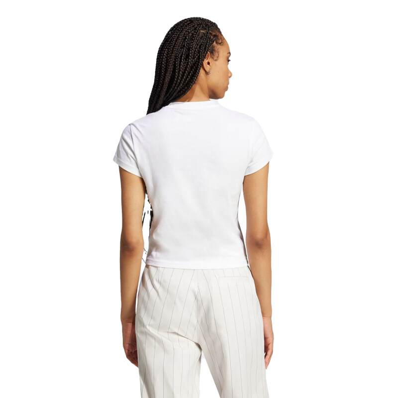 Remera Adidas Ess Slim Tee - Blanco Remera Adidas Ess Slim Tee - Blanco