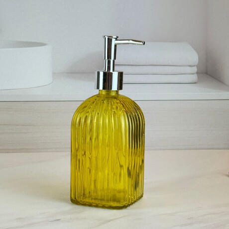 Dispensador Jabón Vidrio 500ML Alto 20cm x Ancho 7cm x Largo 7cm Dispensador Jabón Vidrio 500ML Alto 20cm x Ancho 7cm x Largo 7cm
