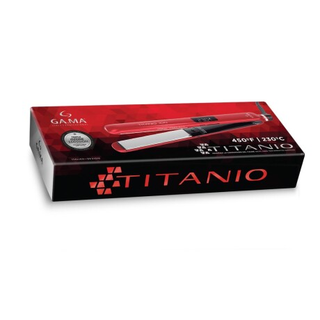 Plancha Gama CP14 Digital Red 4D Titanio 001