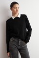 Sweater clásico negro