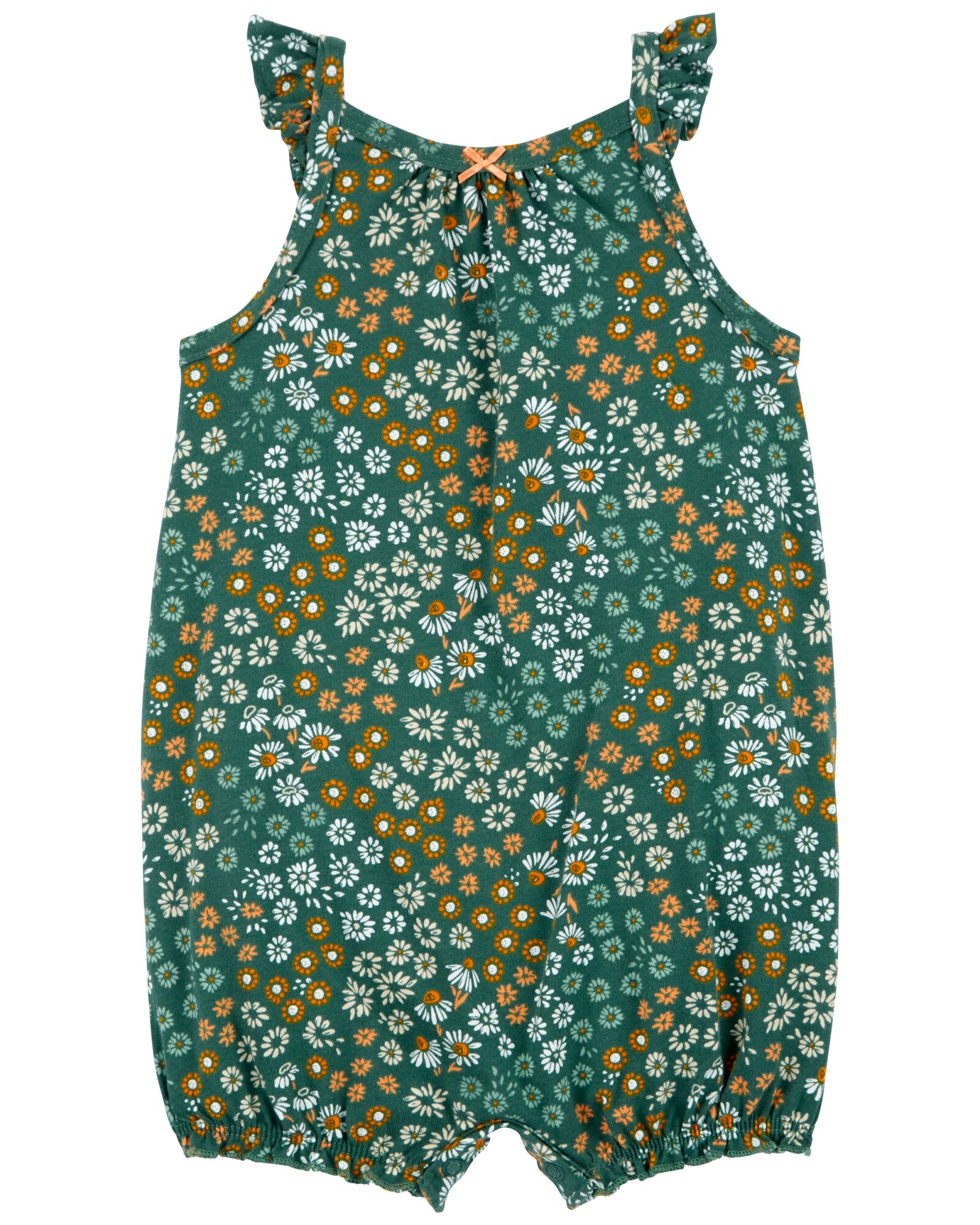 Monito bombachudo de algodón diseño floral Sin color