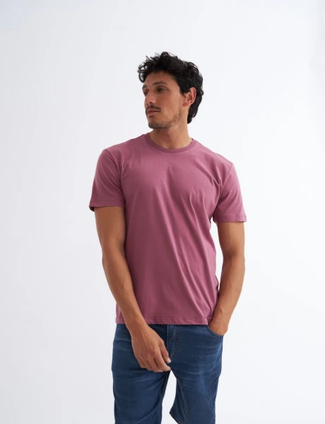 Remera básica Carpi Bordeaux