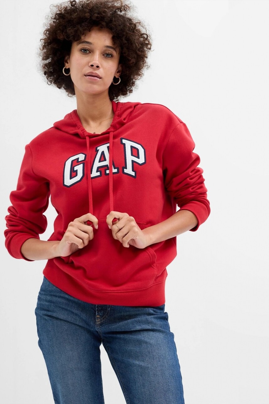 Canguro Logo Gap Mujer Slipper Red