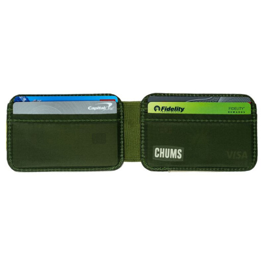 Billetera Chums Bandit Bi-Fold Wallet - Verde Billetera Chums Bandit Bi-Fold Wallet - Verde