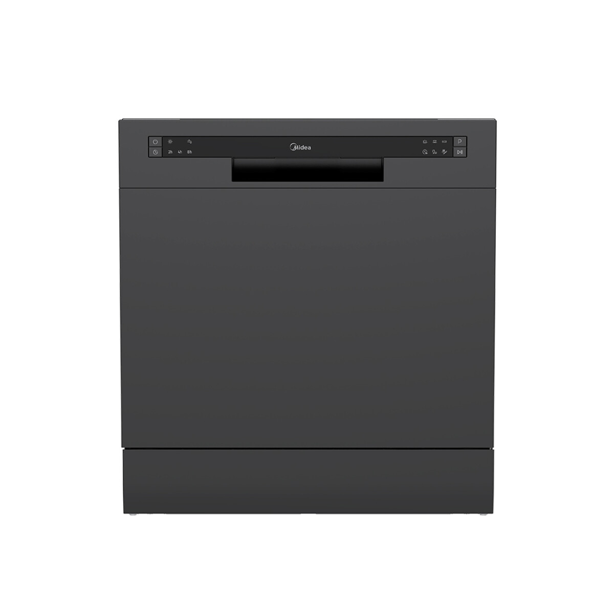 Lavavajillas Negro 8C Midea MDWTT0802GB 