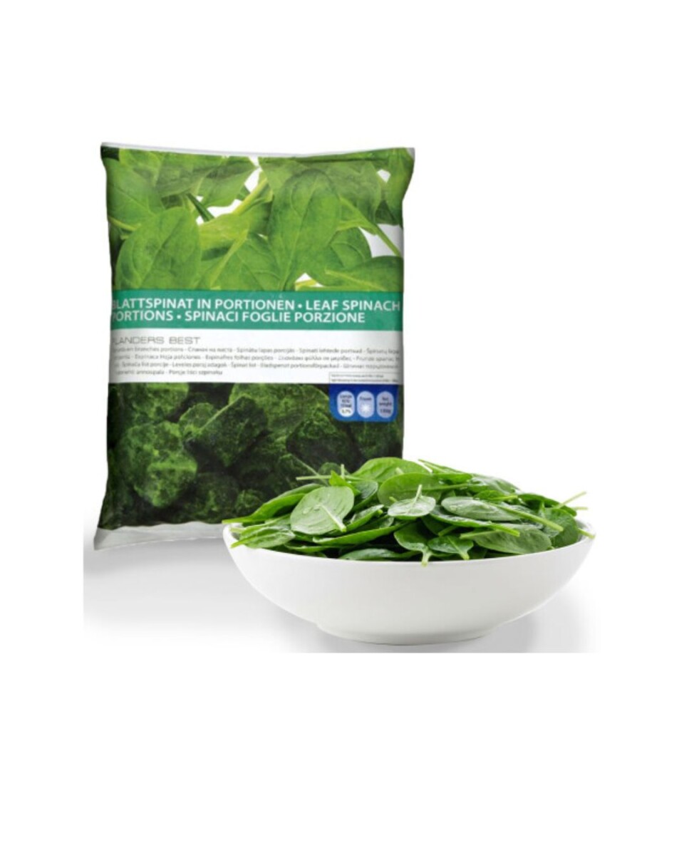ESPINACA EN HOJAS 1KG 