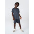 CAMISETA MM MASC PRETO MESCLA