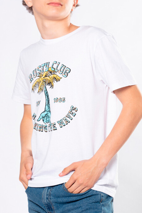 T-SHIRT SEIKOTEEN RUSTY Blanco