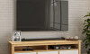 Rack TV 3 Cajones Madera Natural - Mari Blanco