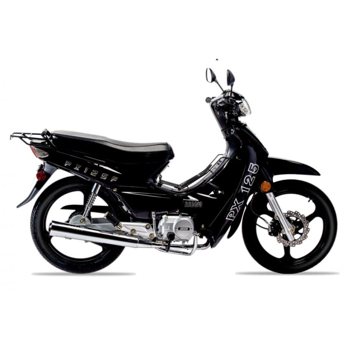 Moto Baccio PX125 Full - Negro 