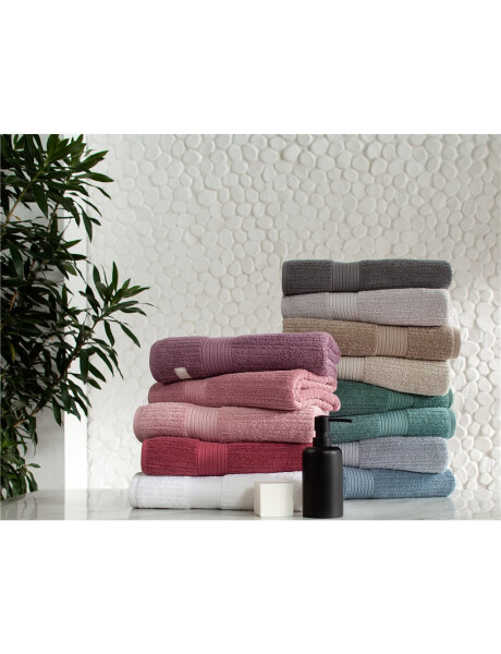 TOALLA BAÑO ACANALADO - 480G ROSA - 70X140 TOALLA BAÑO ACANALADO - 480G ROSA - 70X140