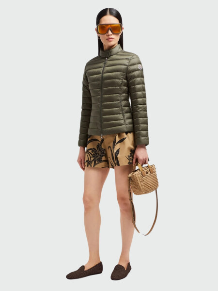 Moncler - Chaqueta Corta IGELLE Verde Oscuro