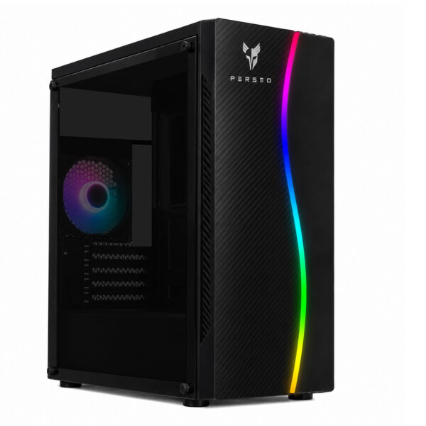Gabinete Gamer Perseo Boro Rgb Micro Atx GABINETE GAMING PERSEO BORO RGB C/FAN