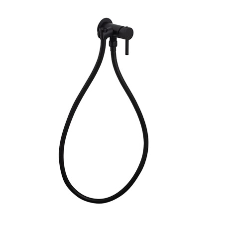 MONOCOMANDO MEZCLADOR PARA DUCHA HIGIENICA NEGRO NEGRO