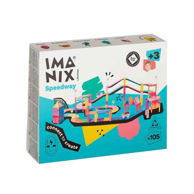 IMANIX Pista de Carreras 105 Pzas IMANIX Pista de Carreras 105 Pzas