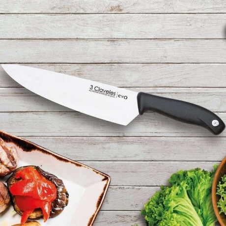 Cuchillo Chef Caja Pvc Evo 3 Claveles 20Cm