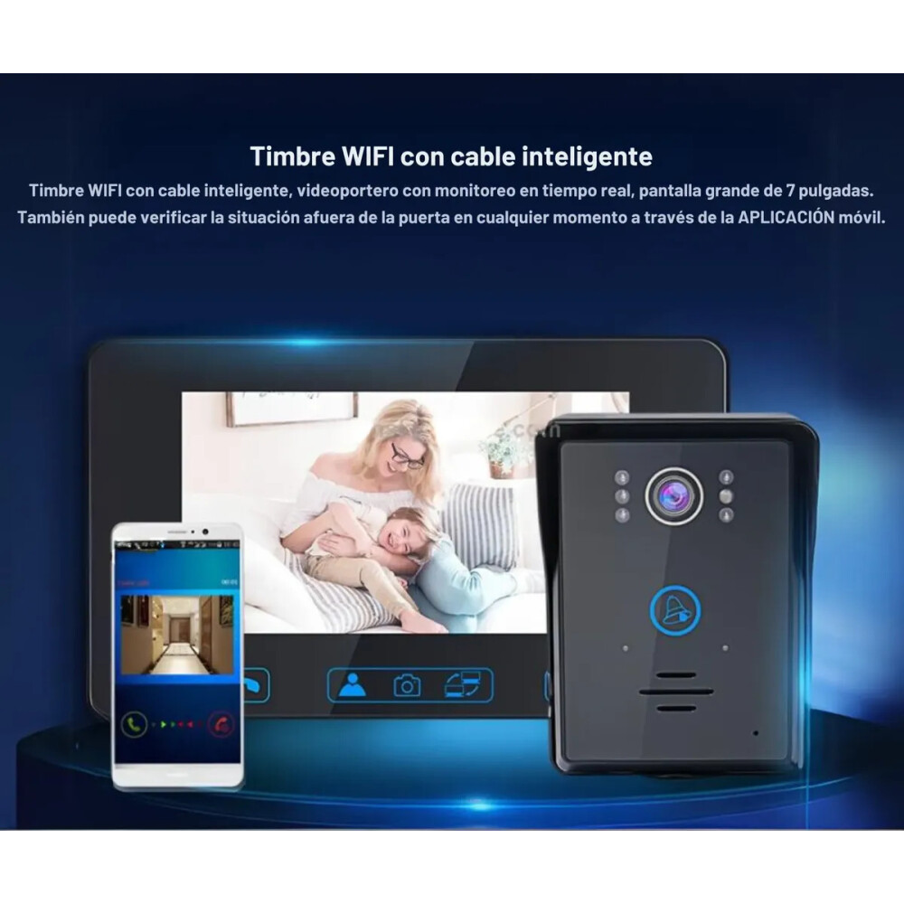 Timbre con videoportero - pantalla táctil Timbre con videoportero - pantalla táctil