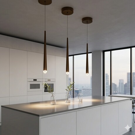 Colgante led una luz tubular lineal 5W Colgante led una luz tubular lineal 5W