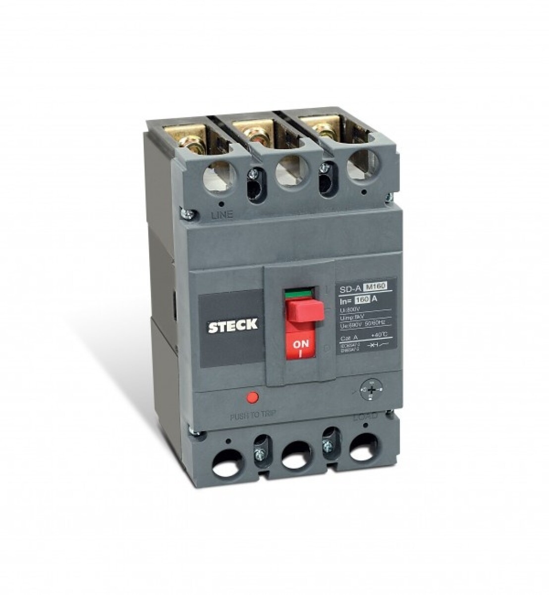 DISYUNTOR 3X 160 A REGULABLE STECK 