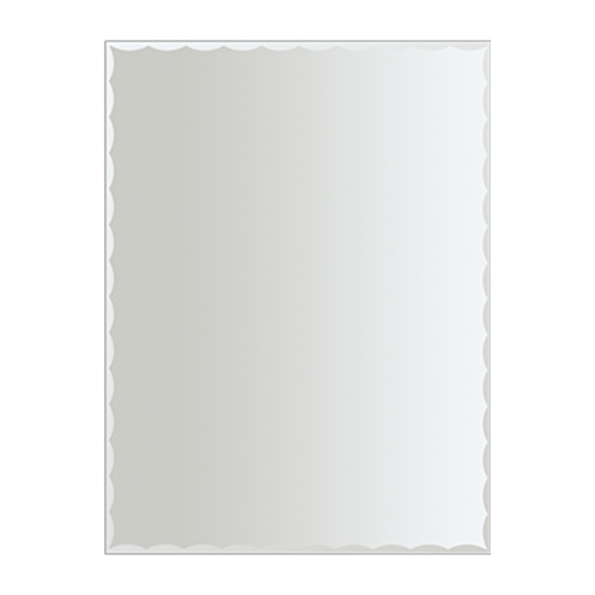 Espejo Rectangular Biselado 80x60 Cm 