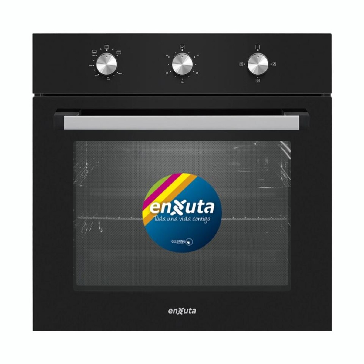 Horno de Empotrar ENXUTA HEENXG5500NG A Gas Capacidad 70Lt Con Grill 