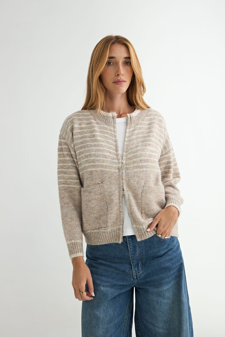 CAMPERA TEJIDA ULMUS VISON