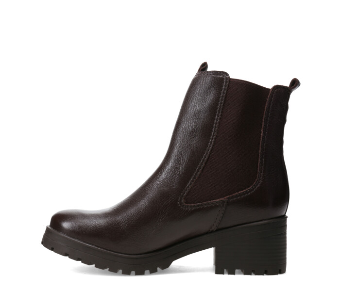 Botas de Mujer Bottero Caña Media de Cuero Marrón