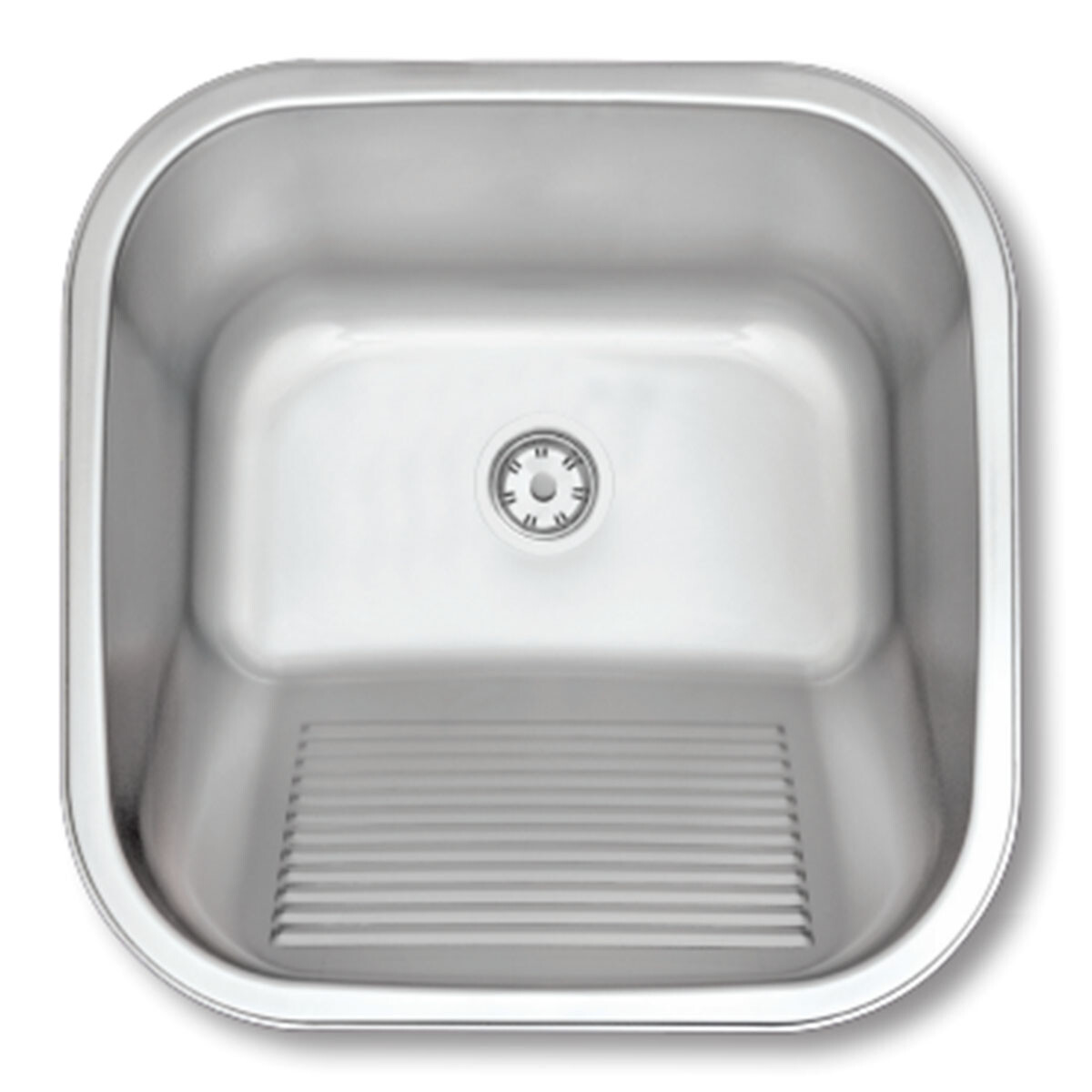 Pileta De Cocina Acero Inoxidable 40X40X22.2 Tramontina 