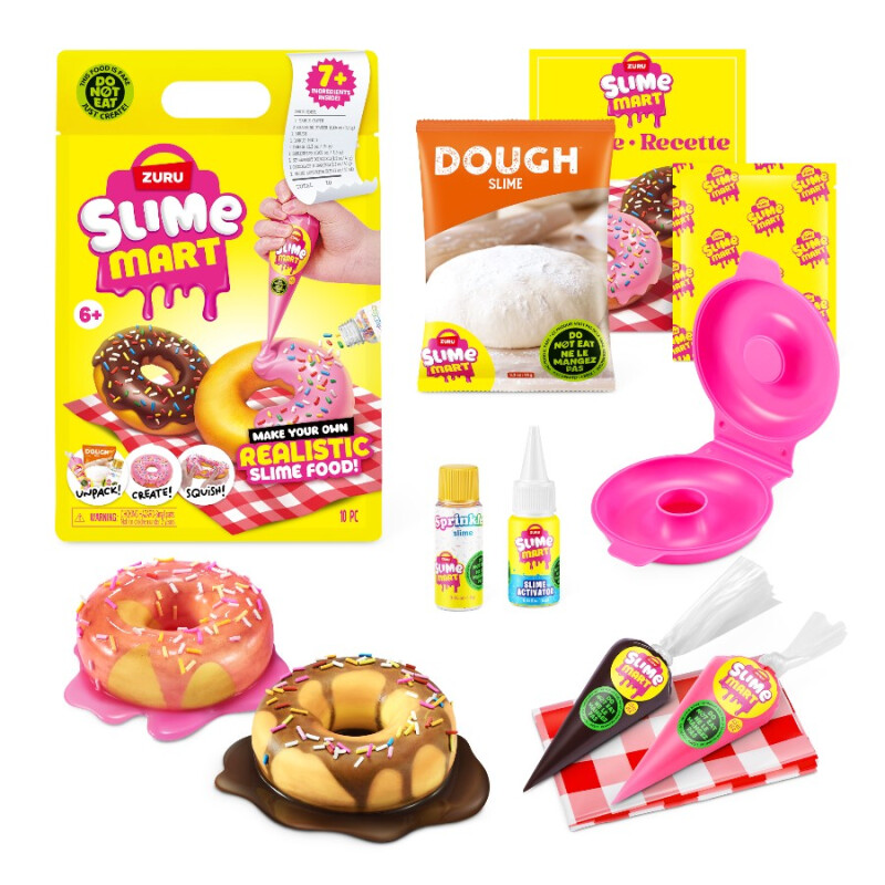 Slime Mart Zuru Kit Donas Slime Mart Zuru Kit Donas