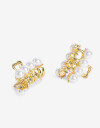 Broches Sets Perla Set De Mini Broches Con Perlas - Dorado