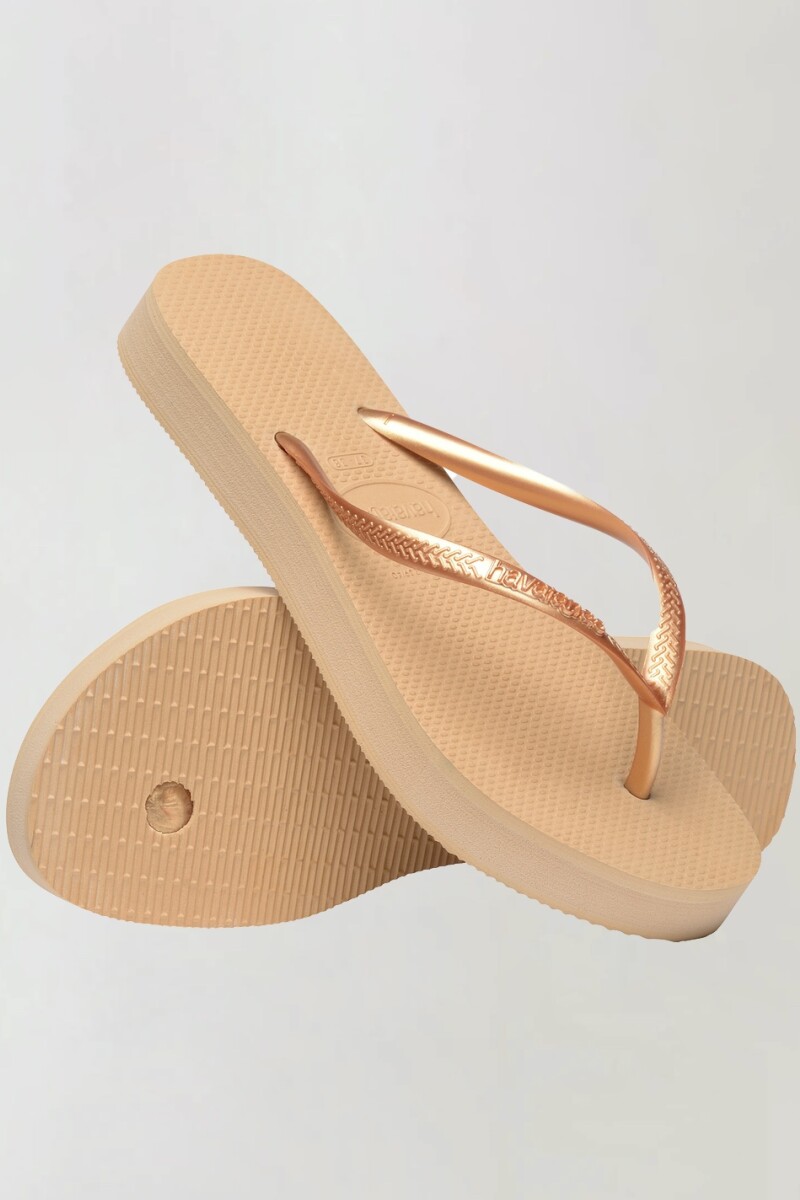 HAVAIANAS SLIM FLATFORM STARLIGHT