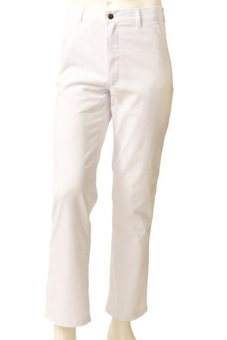 Pantalón gabardina de trabajo Blanco
