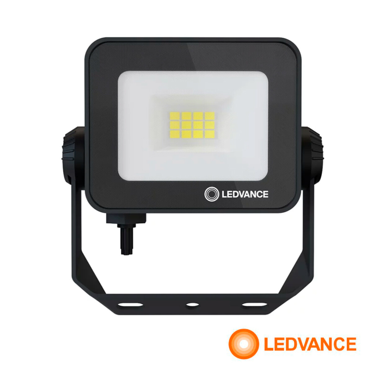 Foco LED LEDVANCE OSRAM Compact IP65 10W Negro Luz Cálida 