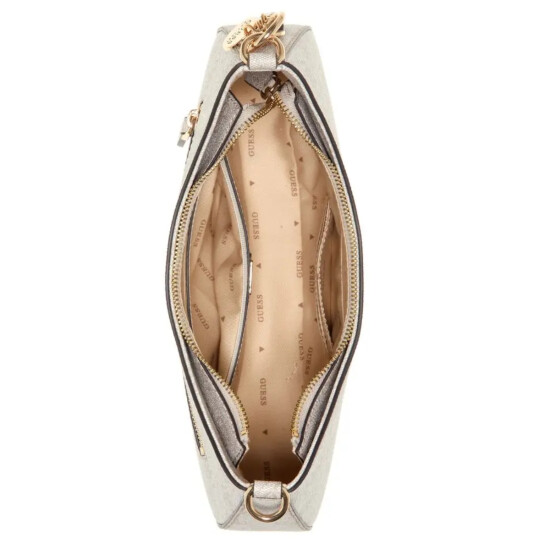 Cartera Guess Noelle II Blanco Logo 0