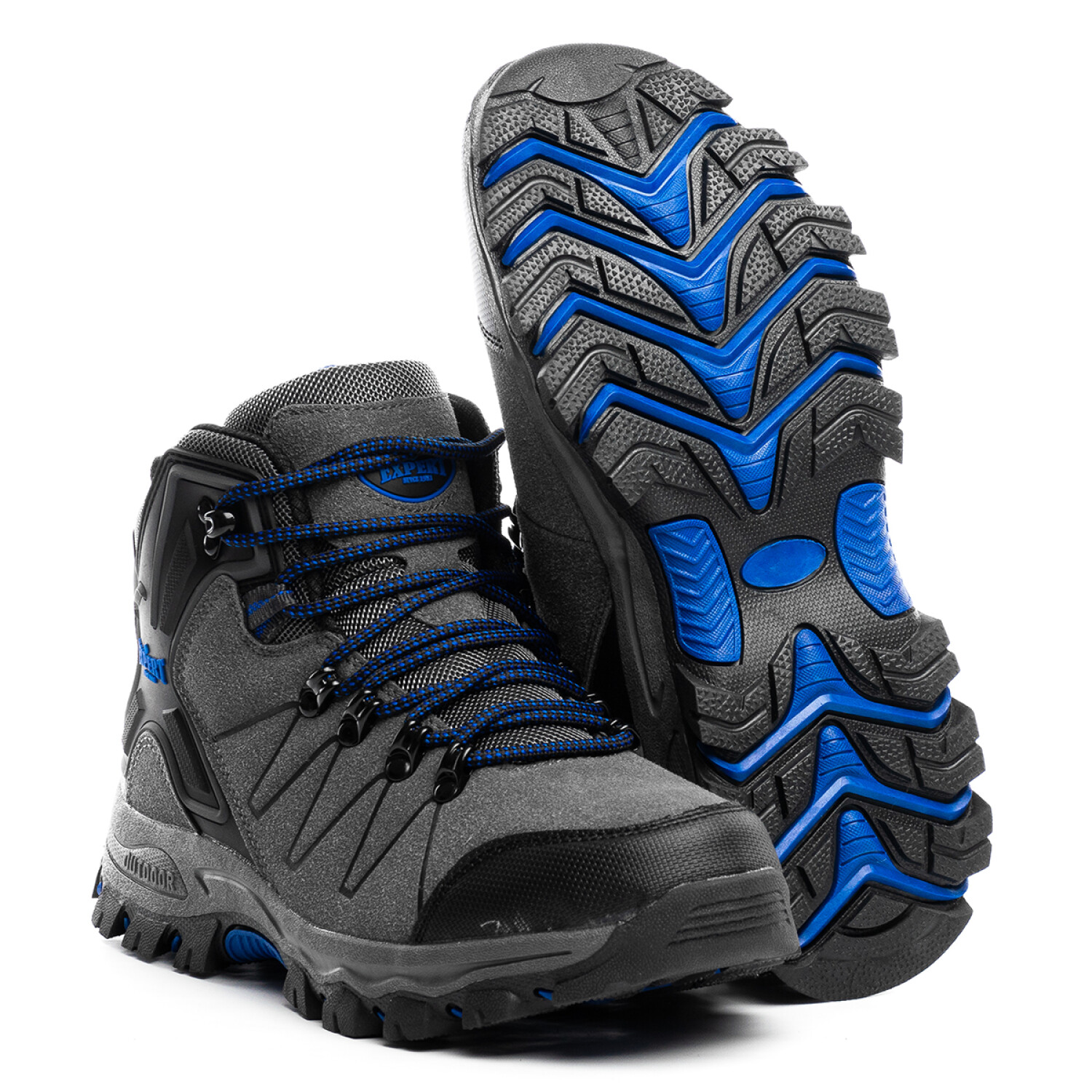 Calzado Botas Tácticas Outdoor Trekking Para Hombre - Azul