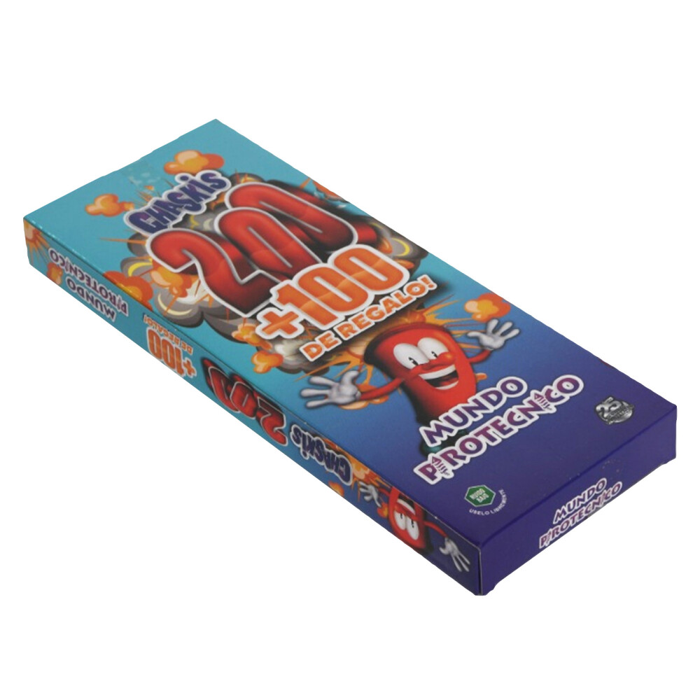 ESTALLO MUNDO CHASKI 200+100PCS ESTALLO MUNDO CHASKI 200+100PCS