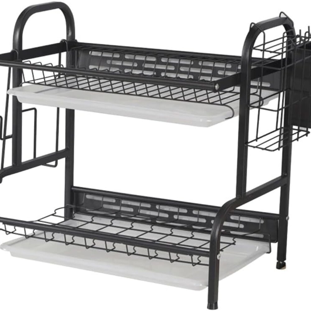 Escurridor 2 pisos 43cm seca platos organizador Escurridor 2 pisos 43cm seca platos organizador