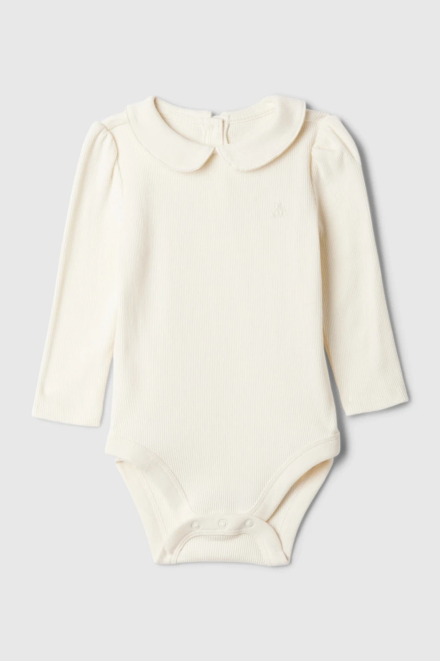 Body Manga Larga Bebé Ivory Frost