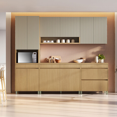 AEREO 2 PUERTAS 120 CM MOBILIARIO COCINA MDF SIMONE MENDES GAMAS DE BEIGE