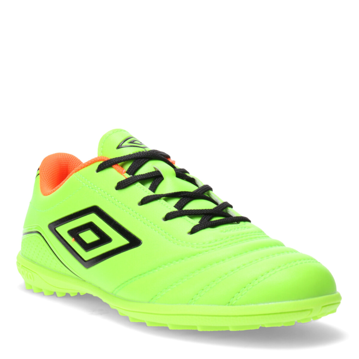 Championes Infantiles Umbro Classico II TF - Verde - Negro - Anaranjado 