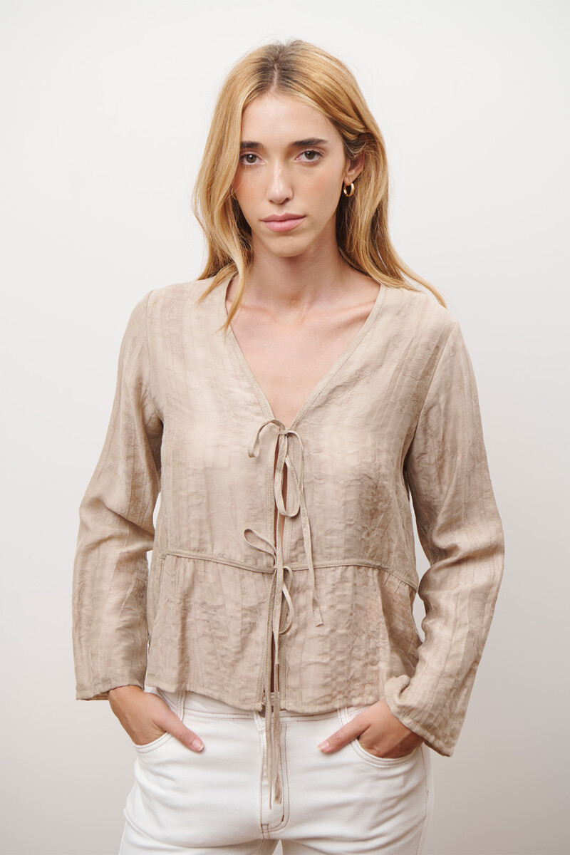 CHAQUETA SELENE BEIGE