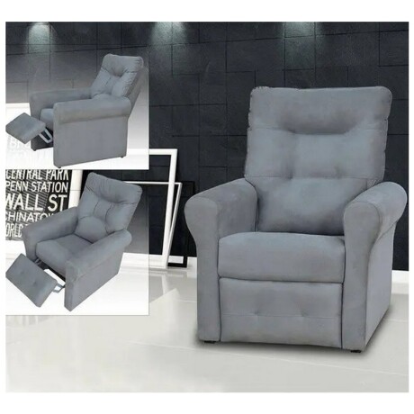 POLTRONA RECLINABLE CLIO MATRIX-24 B-250 GRIS OSCURO. POLTRONA RECLINABLE CLIO MATRIX-24 B-250 GRIS OSCURO.