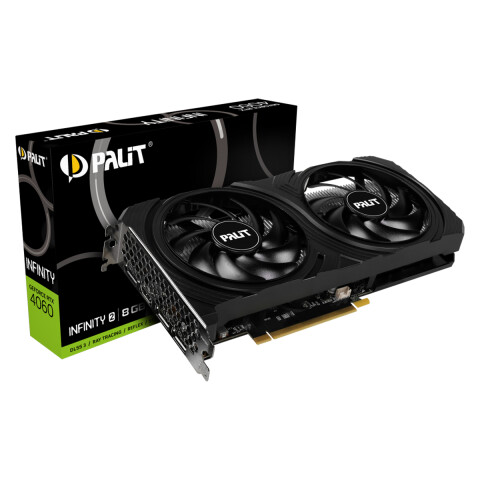 Tarjeta De Video Palit Rtx 4060 Infinity 2 8gb TARJETA DE VIDEO PALIT RTX 4060 8GB