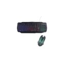 COMBO GAMER TECLADO Y MOUSE LIZZARD XZZ-CO-01 NEGRO