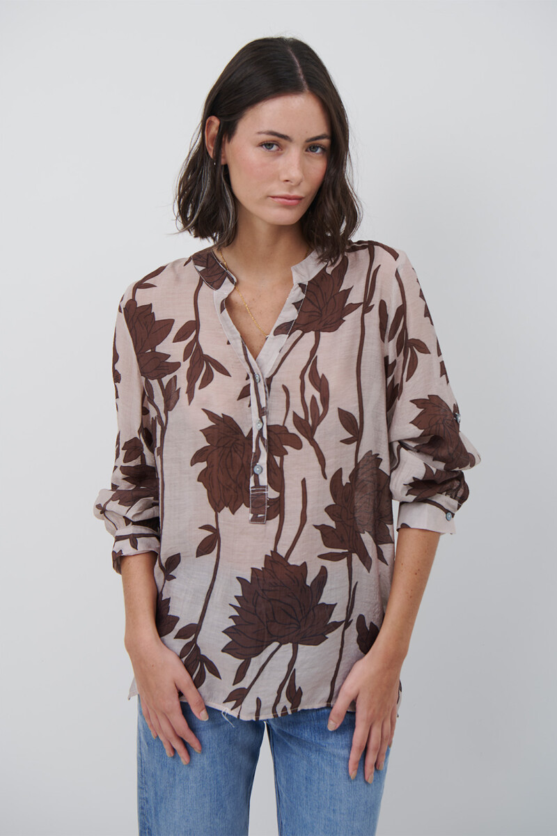 CAMISA TULIPA NATURAL
