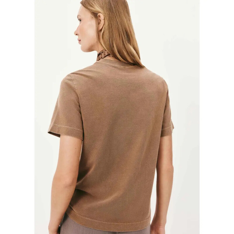 BLUSA MM FEM MARROM ESCURO