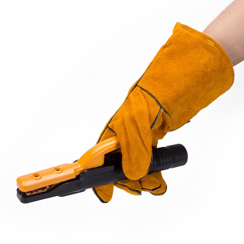 DINGQI GUANTE SOLDADOR DE CUERO PROFESIONAL TALLE 14 Dingqi Guante Soldador De Cuero Profesional Talle 14