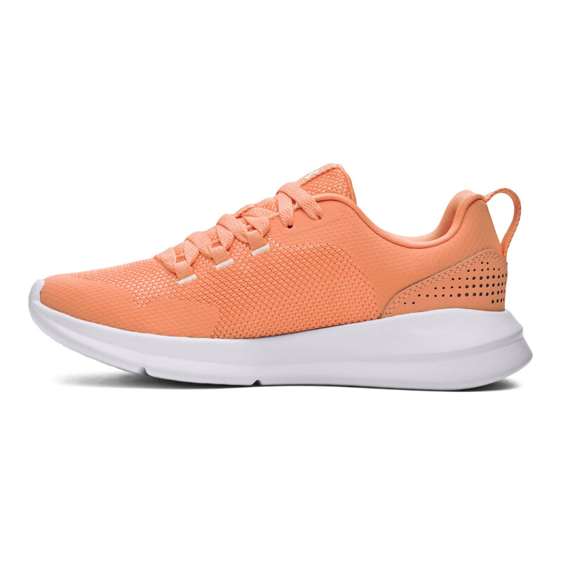 Championes de Mujer Under Armour Essentials Anaranjado - Blanco